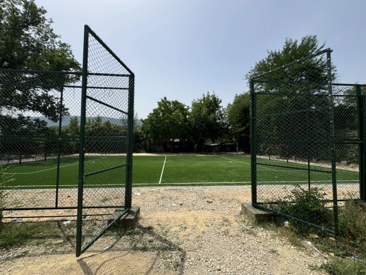 Општина Ѓорче Петров доби две нови фудбалски игралишта 