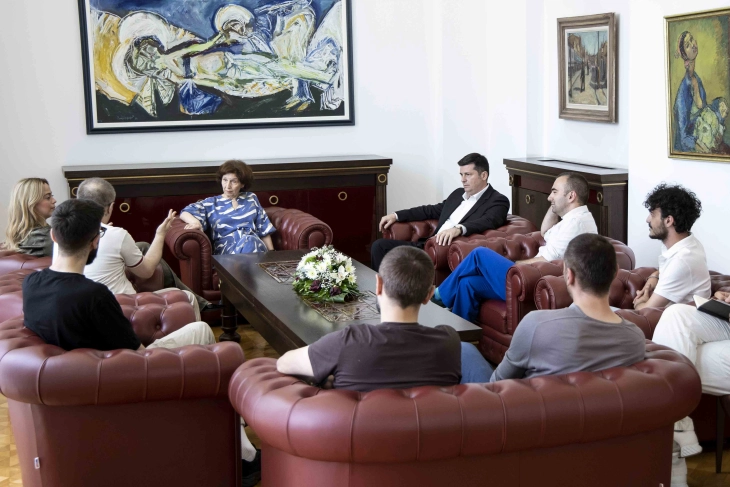 President Siljanovska Davkova meets 2024 Pride Parade organizing committee representatives