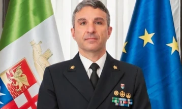 Контраадмиралот Риналди нов командант на Операцијата на ЕУ во Медитеранот „Ирини“ 