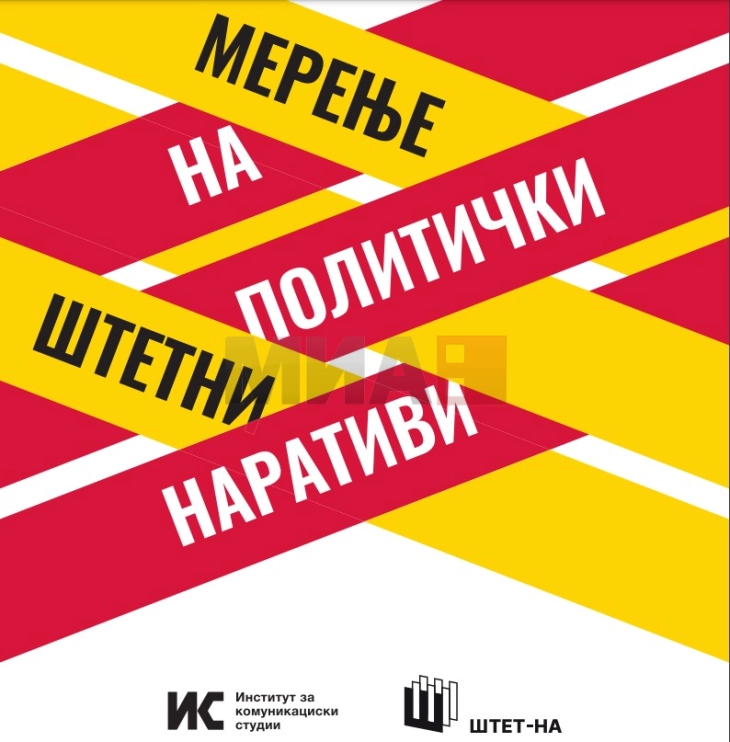 ИКС го објави извештајот за присуството на штетните наративи во јавната политичка комуникација во Северна Македонија во мај 2024 година
