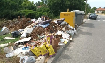 Подигнати 60 тони отпад од диви депонии во Скопје за време на викендот