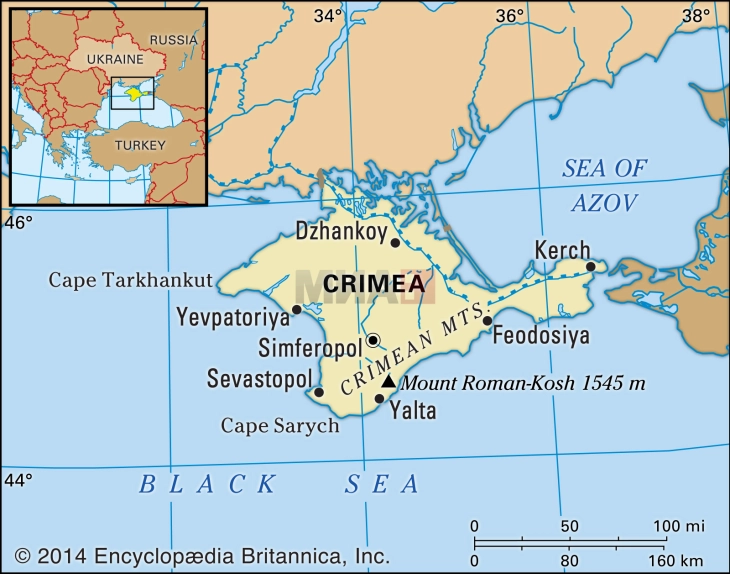 Ukraina pretendon se ka shkatërruar një qendër të komunikimeve satelitore në Krime