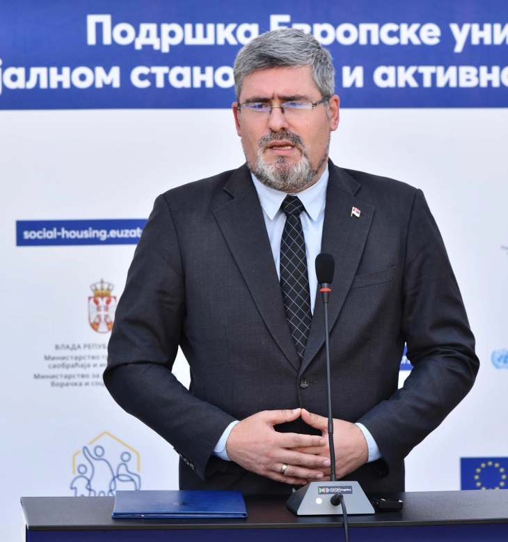 Српскиот министер Старовиќ во посета на Северна Македонија
