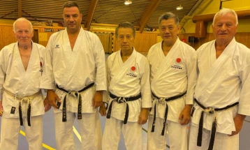 Дејан и Венцислав Недеви учествуваа на меѓународниот карате семинар со Сенсеи Кавазое