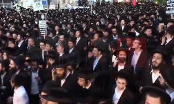 Protestë  e hebrenjve ultra-ortodoksë në Izrael për shkak të rekrutimit