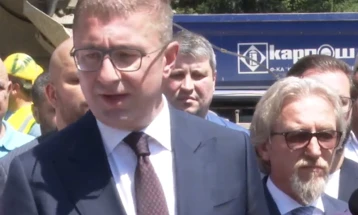Mickoski wishes Filipche success as SDSM leader, expects party to be constructive opposition