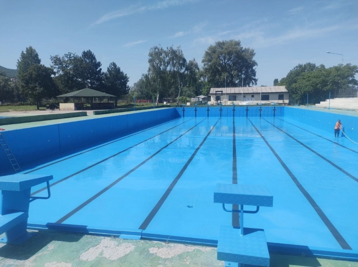 Отворен за употреба Градскиот базен во Охрид