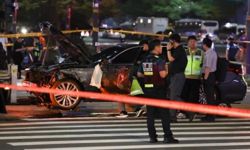 Автомобил удри пешаци во Сеул, деветмина загинати