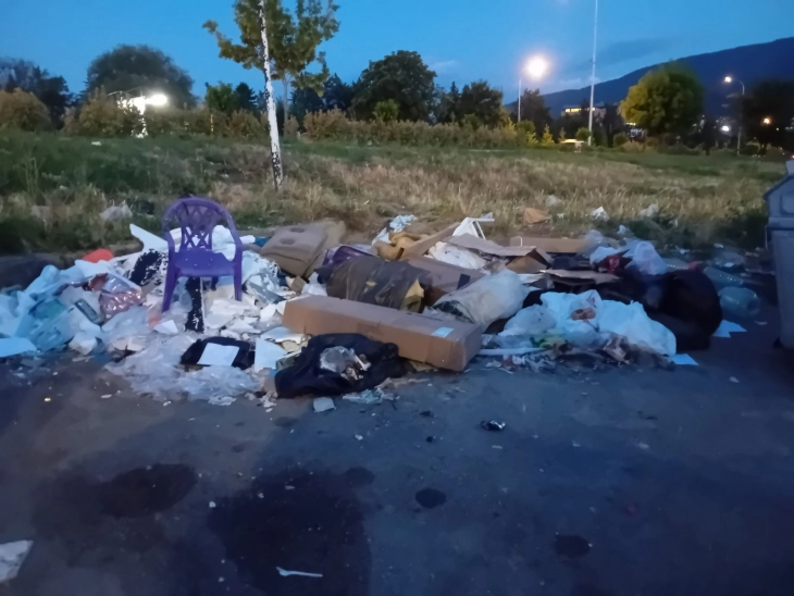 Отстранети 330 кубни метри отпад од диви депонии во неколку скопски општини