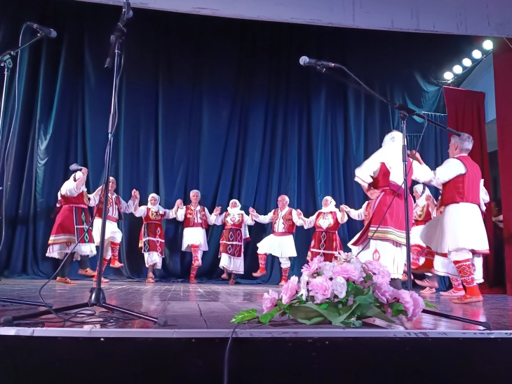 Здружението на пензионери од Кавадарци промовираше видео песни од пејачката група „Никола Бадев“