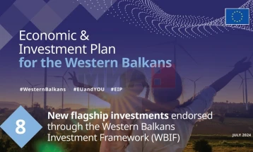 Paketë e re investuese e BE-së për të mbështetur tetë projekte infrastrukturore dhe ekologjike në Ballkanin Perëndimor