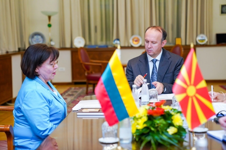 Gashi u takua me ambasadoren e Lituanisë Dambrauskiena