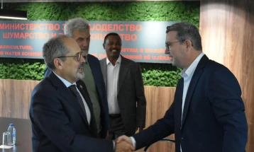 Tripunovski në takim me Masimiliano Paoluçi, drejtorin e Bankës Botërore në Maqedoni