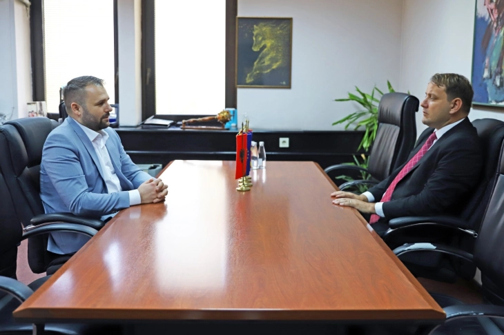 Средба на министерот Дурмиши со косовскиот амбасадор