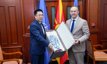 Speaker Gashi holds farewell meeting with Chinese Ambassador Zuo