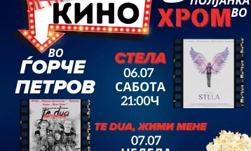 „Летно кино“ викендов во Ѓорче Петров