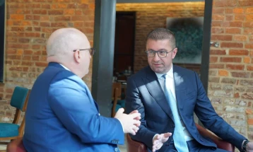 Mickoski meets former US Ambassador Reeker in Washington 