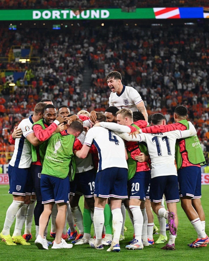 ЕВРО2024: Англија со гол во судиското продолжение обезбеди финале