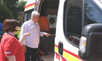 Општина Карпош ја промовираше услугата за посебен превоз на стари, болни и лица со попреченост