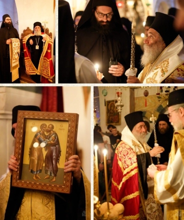 Бигорскиот манастир го одбележува празникот посветен на светите Петар и Павле