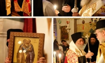 Бигорскиот манастир го одбележува празникот посветен на светите Петар и Павле