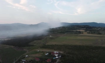 Изгаснат огнот на депонијата Пстрец во Делчево