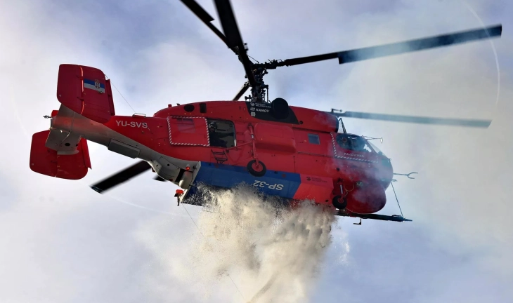 Дачиќ: Противпожарен хеликоптер Камов К-32 со капацитет од 5 тони вода утре во 9:30 заминува за Северна Македонија