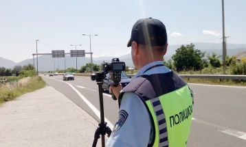 МВР: Во Скопје санкционирани 117 возачи