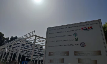 Јанчев: Интензивно се гради затворениот базен во Кавадарци 