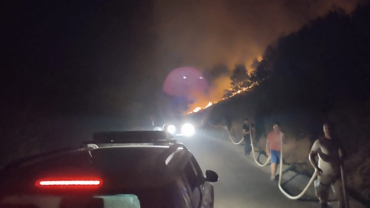 Angellov: Zjarri në Radovish është vënë nën kontroll të plotë