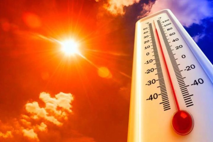 Највисоки температури измерени во Велес и Демир Капија, портокалова фаза до крајот на седмицата