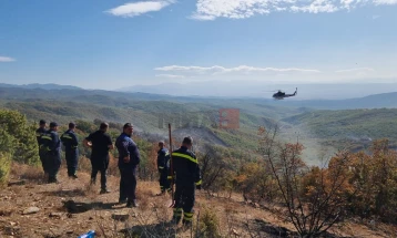 Во тек е акција за извлекување на штипскиот пожарникар на планината Серта, кој претходно беше исчезнат