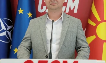 Цветков: СДСМ им нуди бесплатна правна помош на сите оштетени од грубата партизација на ВМРО-ДПМНЕ