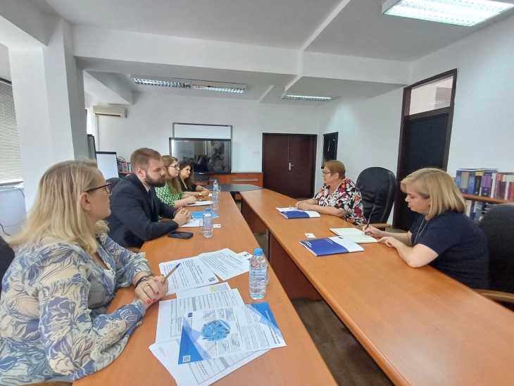 Takimi i ministres Janevska me përfaqësues të Zyrës Programore të Këshillit të Evropës në Shkup
