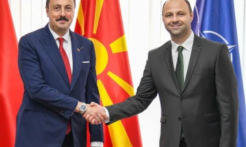 Misajlovski meets with Turkish ambassador Ulusoy