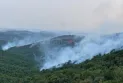 Во штипскиот дел на планината Серта пожарот е активен на неколку жаришта, над селото Драгоев ставен под контрола