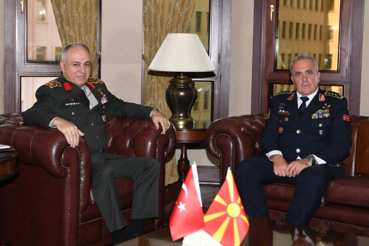 Chief of General Staff Gjurchinovski pays official visit to Turkey