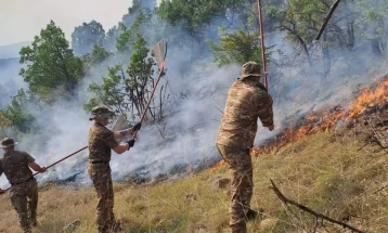Jançev: Në territorin ku kanë rënë zjarret nuk ka dëme materiale e as pasoja për shtëpitë dhe familjet e qytetarëve