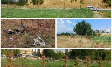 ЛДП: Градските власти да ја искосат тревата и да ги средат парковите во Скопје