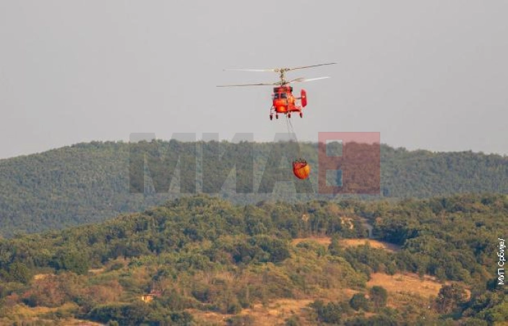 Pjesëtarët e MPB-së së Serbisë përfunduan misionin për të ndihmuar Maqedoninë e Veriut në shuarjen e zjarreve në pyje