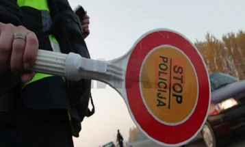 Сто санкционирани возачи во Скопје