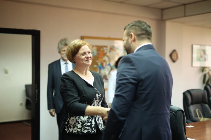 Economy Minister Durmishi meets German Ambassador Drexler