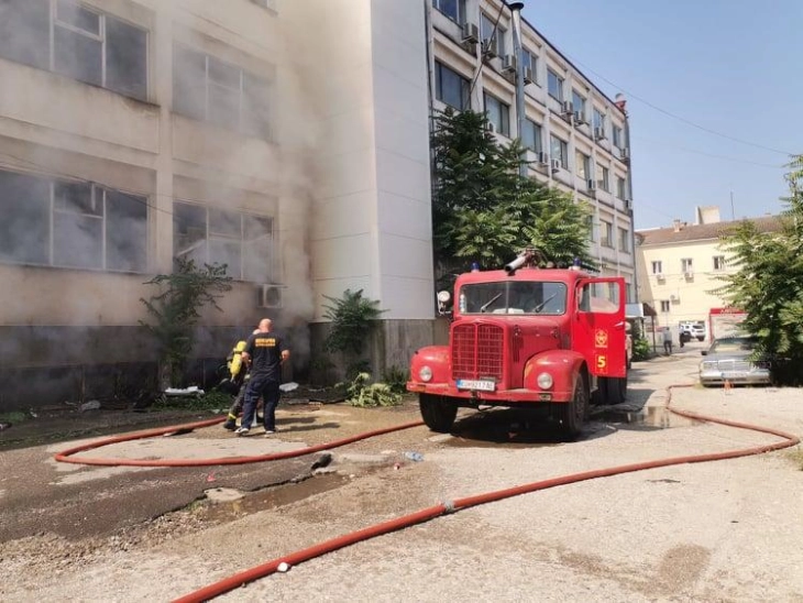 Lidhje e shkurtë e instalimit elektrik, shkak për zjarrin e vitit të kaluar në Gjykatën e Kumanovës