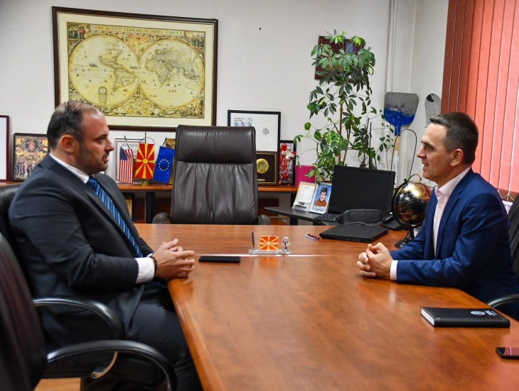 Претседателот на ЗЕЛС Орце Ѓорѓиевски оствари средба со градоначалникот на Тетово Биљал Касами