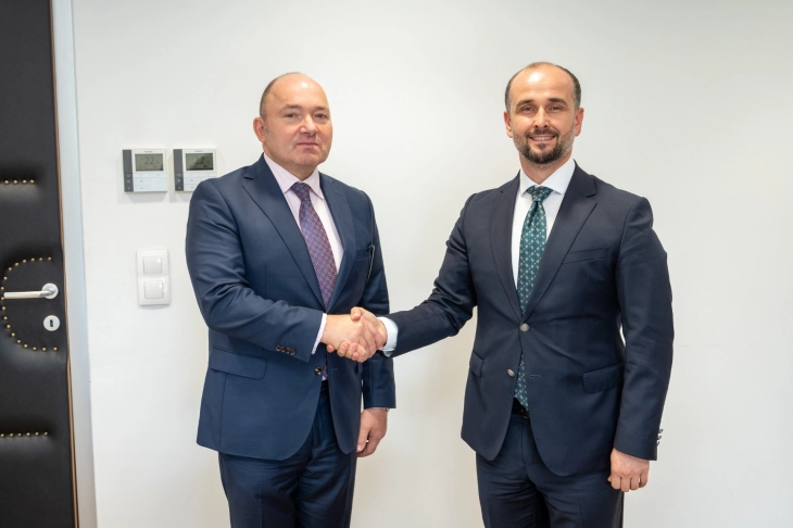 Minister Murtezani meets Austrian Ambassador Pammer 
