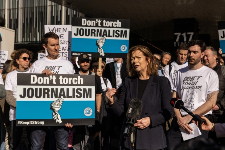 Австралиските новинари стапија во петдневен штрајк
