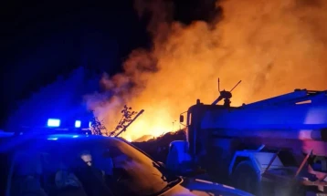 Повторно пожар на депонијата „Мауцкер“ кај Охрид