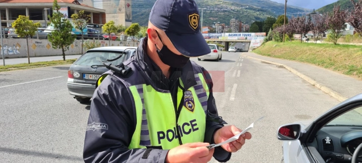 Sanksionohen 115 shoferë në Shkup