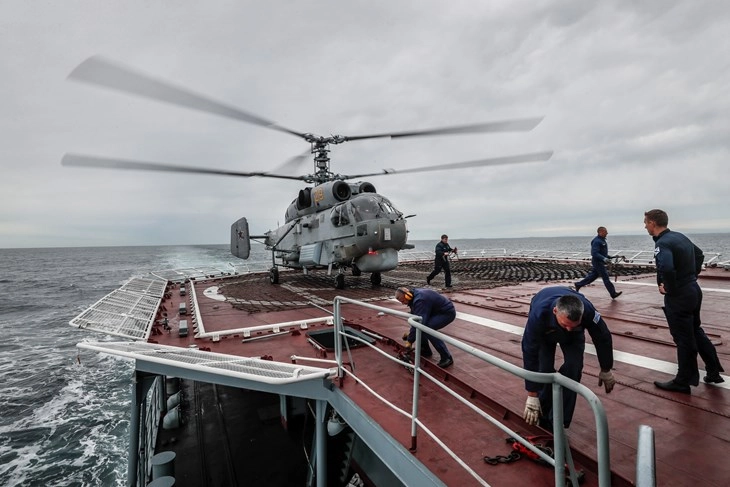 Руската морнарица почна со вежби, учествуваат 20.000 луѓе