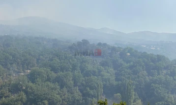 Në Nagoriçan të Vjetër është aktiv zjarri në Malotinë dhe Zheglanë, në Kumanovë në atarin e Kokoshinjës, Kshanjës dhe Murgashitit